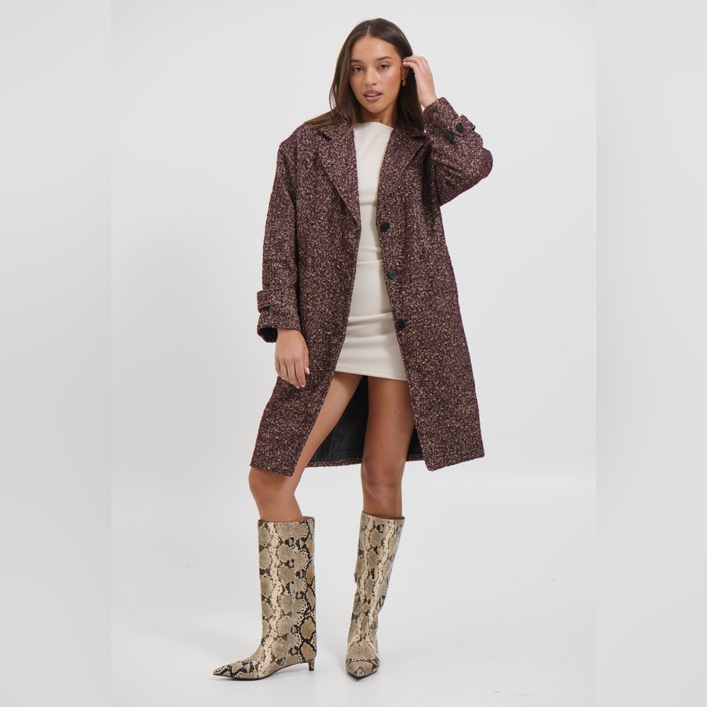 Burgundy Coat